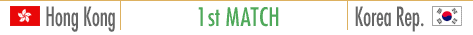 1st MATCH