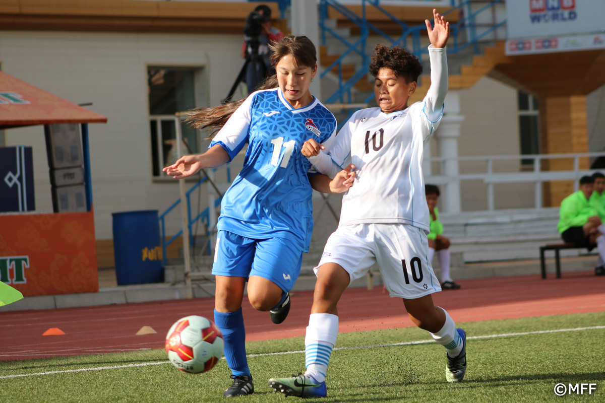 women's match Mongolia vs Northern Mariana Islands