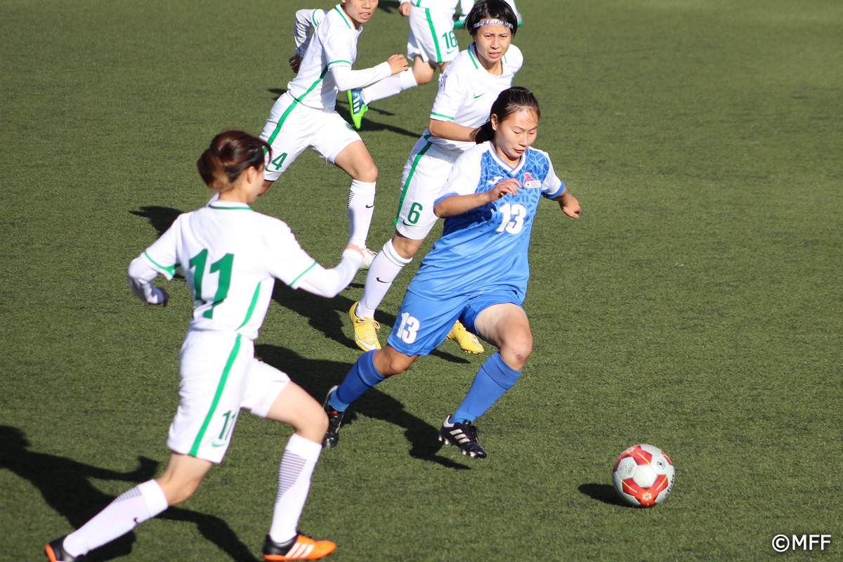 Women's match Mongolia vs Macau